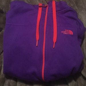North Face Zip Up